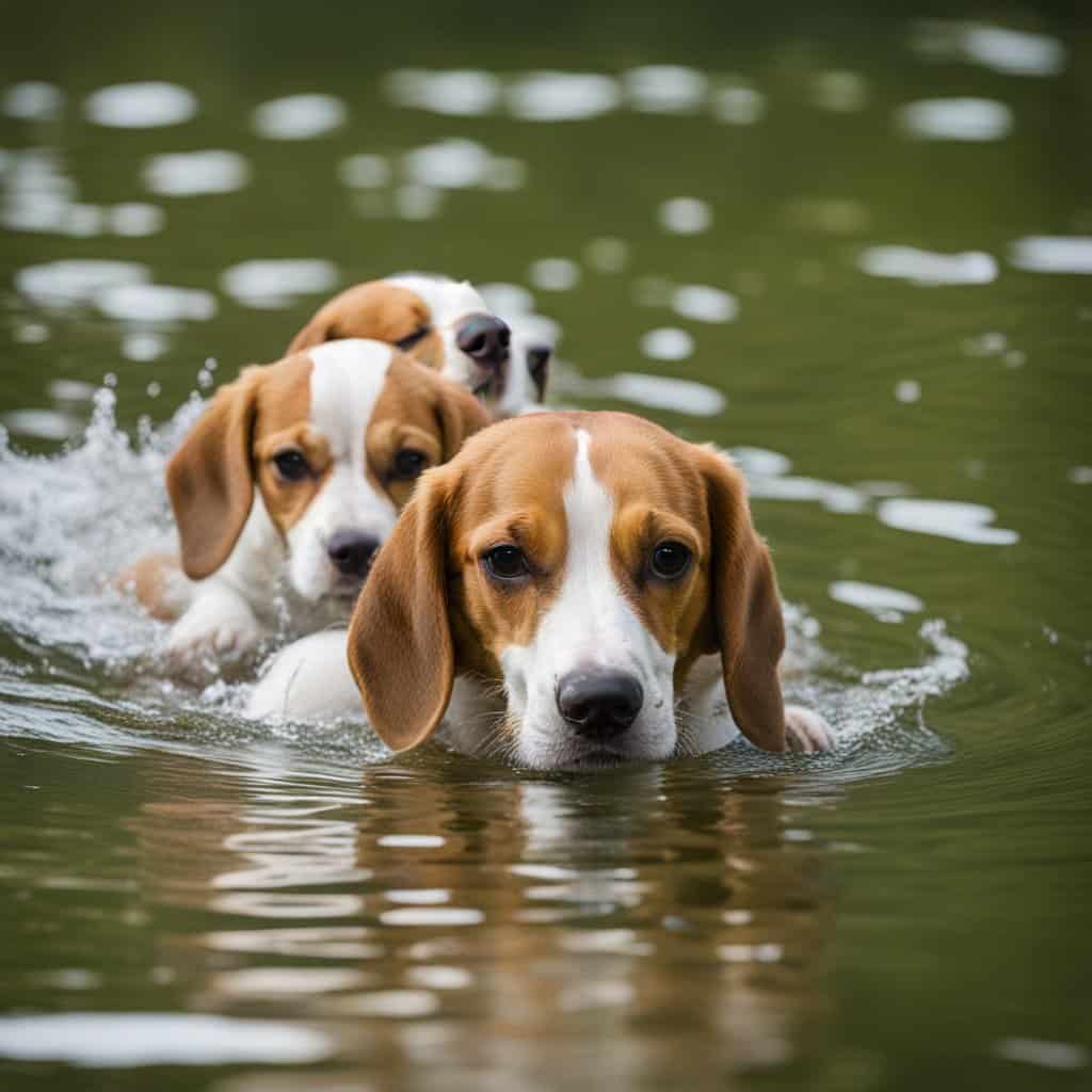 Beagles Good Swimmers